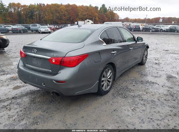 JN1CV7AR9HM681710 2017 INFINITI Q50 Gray Задня права чверть