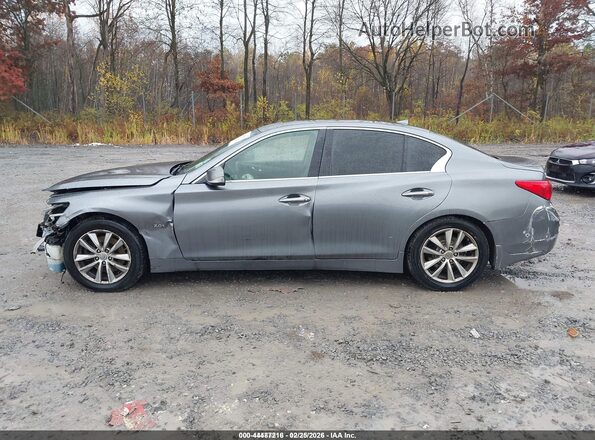 JN1CV7AR9HM681710 2017 INFINITI Q50 Gray 
