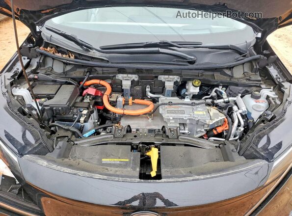 JN1DF0BB7PM701901 2023 NISSAN ARIYA Black Vista del compartimento del motor