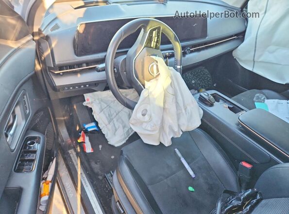 JN1DF0BB8RM741150 2024 NISSAN ARIYA Gray Вид панелі приладів