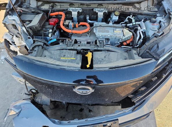 JN1DF0BB8RM741150 2024 NISSAN ARIYA Gray Вид підкапотного простору