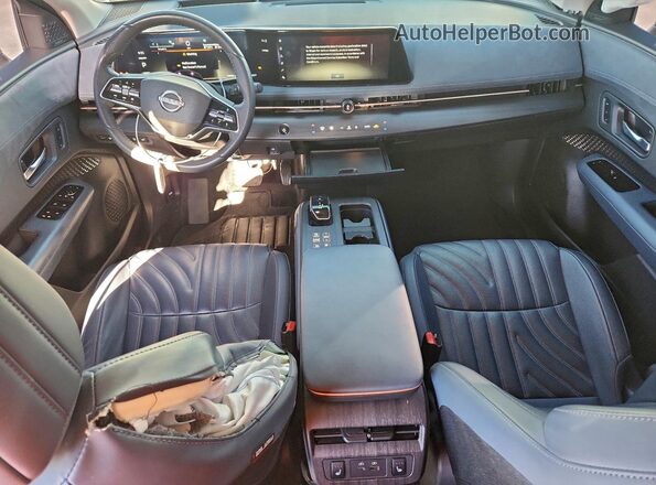 JN1DF0CD1RM734590 2024 NISSAN ARIYA White Vista del salpicadero