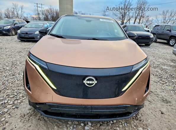 JN1DF0CD3PM705377 2023 NISSAN ARIYA Tan Vista frontal