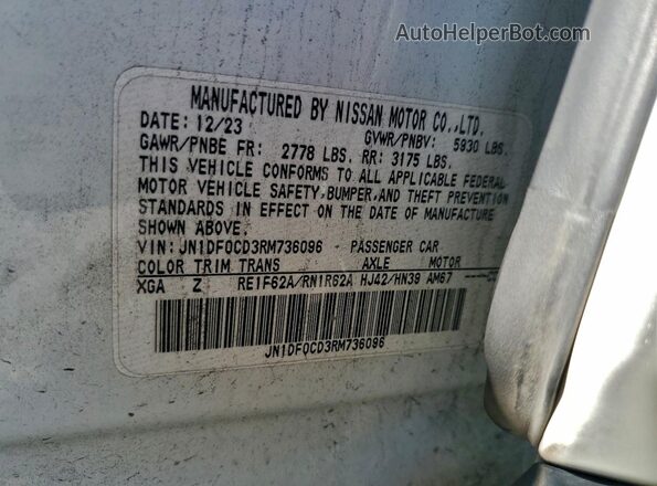 JN1DF0CD3RM736096 2024 NISSAN ARIYA White 