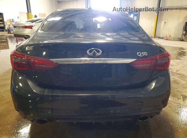 JN1EV7AP0JM355663 2018 INFINITI Q50 Black Vista trasera