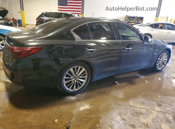 JN1EV7AP0JM355663 2018 INFINITI Q50 Black Trasero derecho