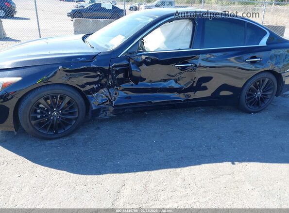 JN1EV7AP0JM357736 2018 INFINITI Q50 Черный Вид спереди