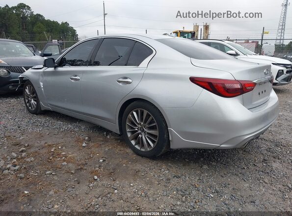 JN1EV7AP1KM518595 2019 INFINITI Q50 Silver 