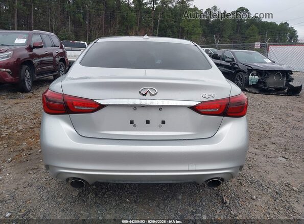 JN1EV7AP1KM518595 2019 INFINITI Q50 Silver 