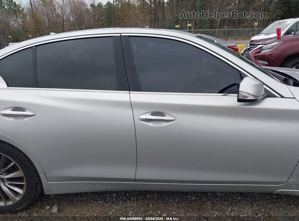 JN1EV7AP1KM518595 2019 INFINITI Q50 Silver 