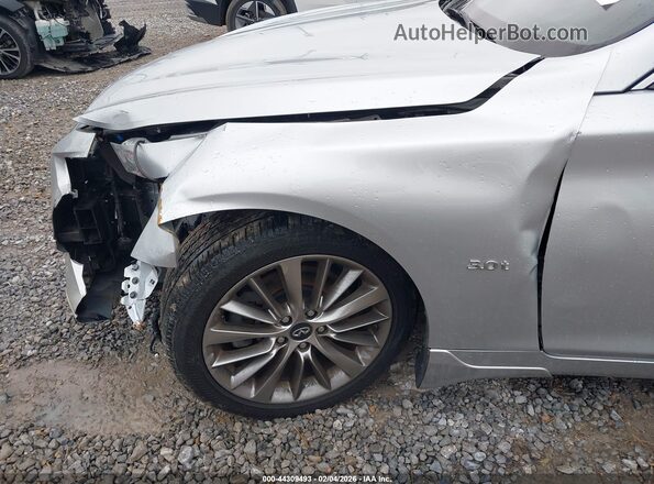 JN1EV7AP1KM518595 2019 INFINITI Q50 Silver 