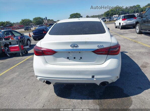JN1EV7AP2KM541643 2019 INFINITI Q50 White 