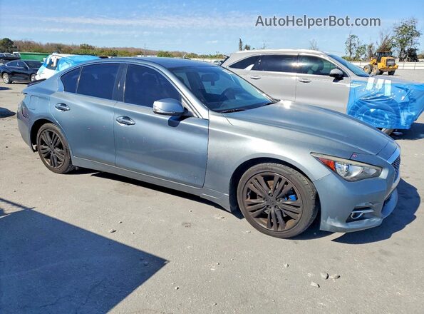 JN1EV7AP3GM306126 2016 INFINITI Q50 Gray 
