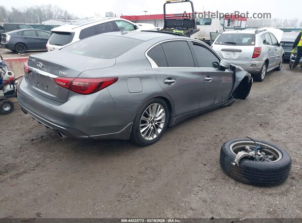 JN1EV7AP6KM516437 2019 INFINITI Q50 Gray 
