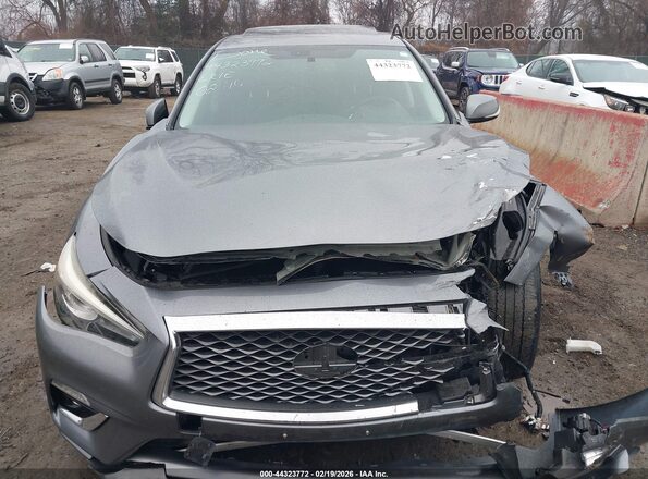 JN1EV7AP6KM516437 2019 INFINITI Q50 Gray 