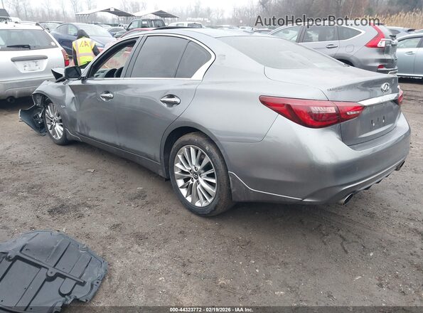 JN1EV7AP6KM516437 2019 INFINITI Q50 Gray 