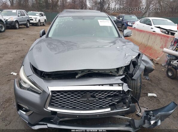 JN1EV7AP6KM516437 2019 INFINITI Q50 Gray 