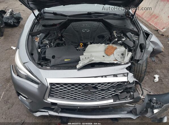 JN1EV7AP6KM516437 2019 INFINITI Q50 Gray 
