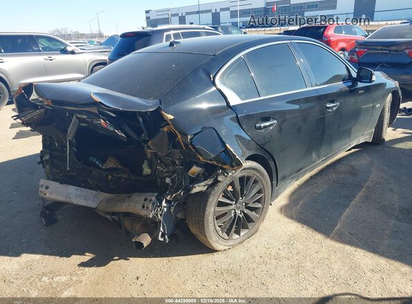JN1EV7AP9JM355516 2018 INFINITI Q50 Black Tył prawy