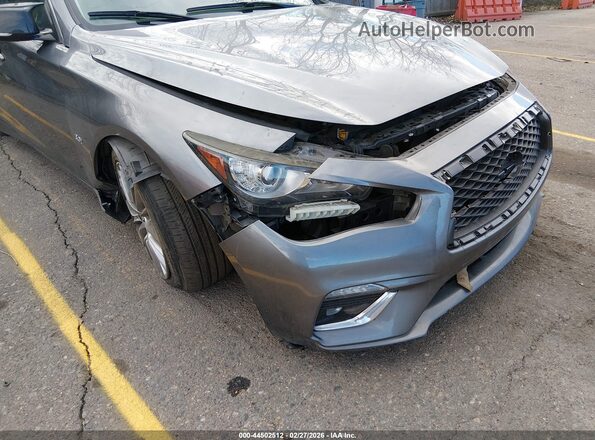 JN1EV7APXKM511936 2019 INFINITI Q50 Gray 
