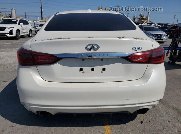 JN1EV7APXKM543284 2019 INFINITI Q50 Белый 