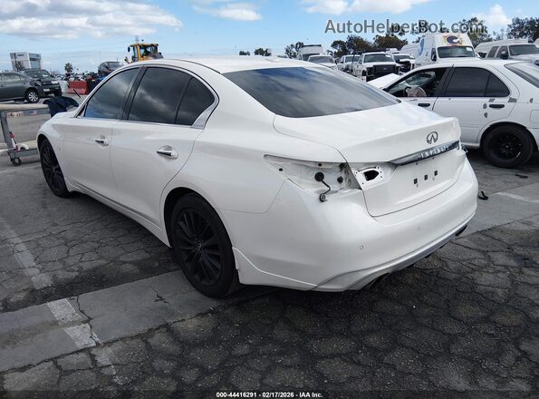JN1EV7AR1KM592536 2019 INFINITI Q50 White 