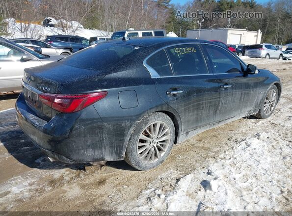 JN1EV7AR2LM250059 2020 INFINITI Q50 Black უკანა მარჯვენა