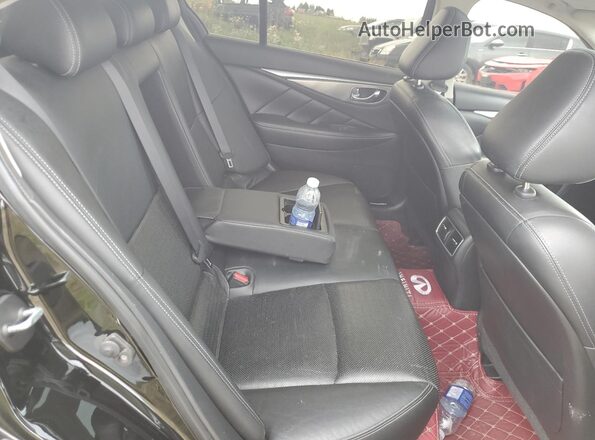 JN1EV7AR2LM252717 2020 INFINITI Q50 Black Հետևի նստատեղերի տեսք