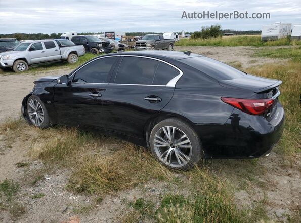 JN1EV7AR2LM252717 2020 INFINITI Q50 Black Հետևի ձախ