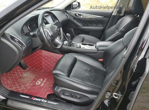 JN1EV7AR2LM252717 2020 INFINITI Q50 Black Սալոնի դիմացի տեսք