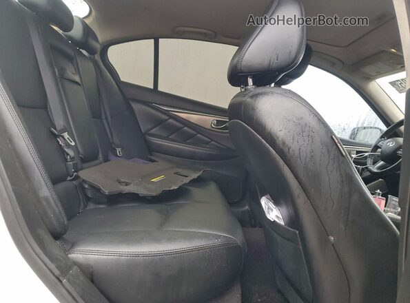 JN1EV7AR5HM835368 2017 INFINITI Q50 White Вид задніх сидінь