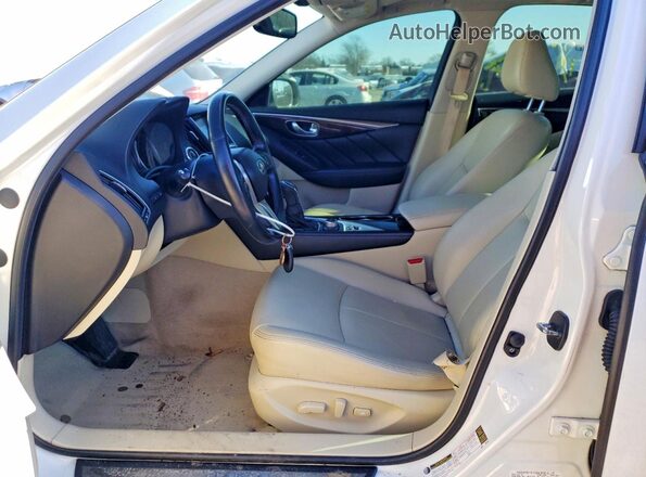JN1EV7AR7JM445751 2018 INFINITI Q50 Белый Вид салона спереди