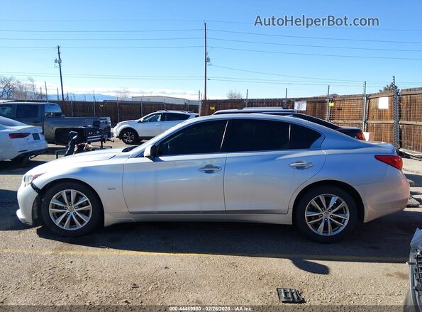 JN1EV7AR9HM838709 2017 INFINITI Q50 Silver 