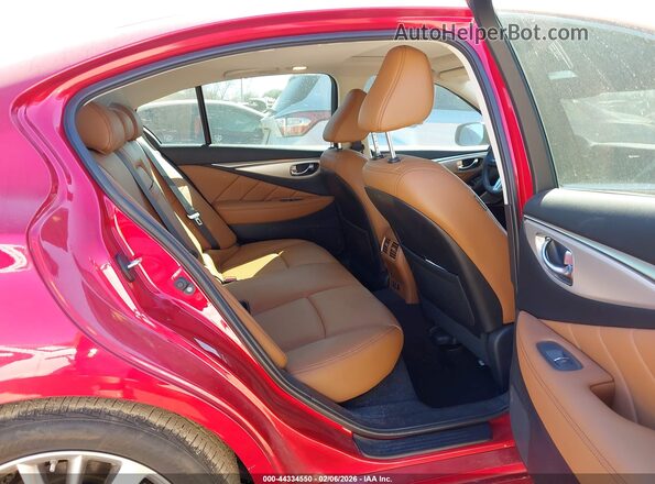 JN1EV7BP8PM511505 2023 INFINITI Q50 Красный Вид наклейки с VIN-кодом