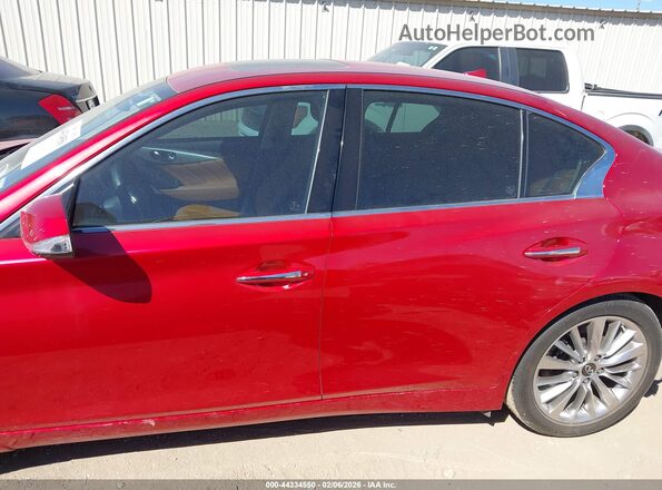 JN1EV7BP8PM511505 2023 INFINITI Q50 Красный 