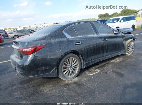 JN1EV7BP8PM512993 2023 INFINITI Q50 Black უკანა მარჯვენა