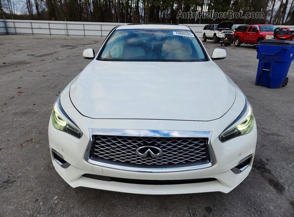 JN1EV7BP9RM600048 2024 INFINITI Q50 White Front view