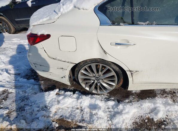 JN1EV7BR6PM542396 2023 INFINITI Q50 White Widok z przodu