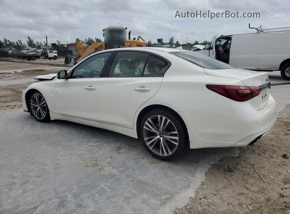 JN1EV7CP4PM510785 2023 INFINITI Q50 White Задня ліва чверть