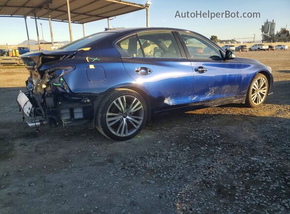 JN1EV7CP9RM601585 2024 INFINITI Q50 Blue 