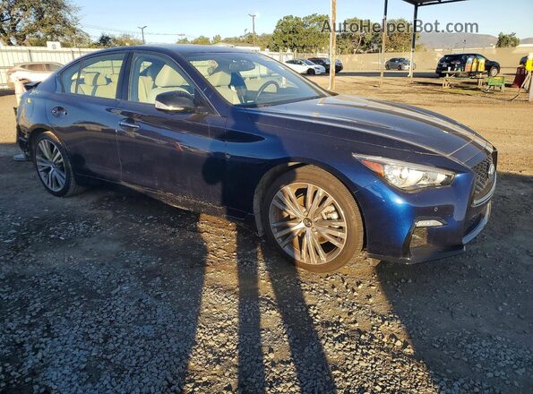 JN1EV7CP9RM601585 2024 INFINITI Q50 Blue 