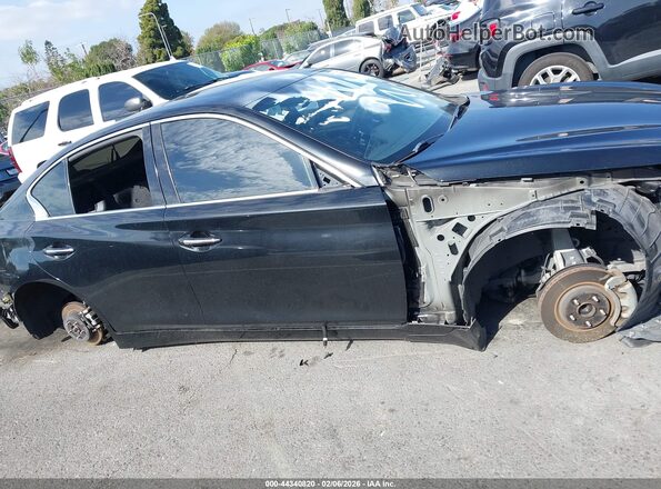 JN1EV7CPXMM706113 2021 INFINITI Q50 Черный Вид щитка приборов