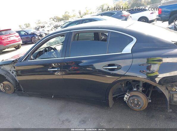 JN1EV7CPXMM706113 2021 INFINITI Q50 Черный Вид задней части салона