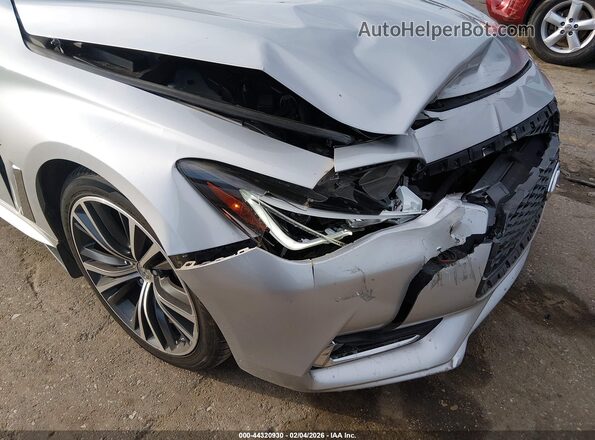 JN1EV7EK3JM341206 2018 INFINITI Q60 Silver 