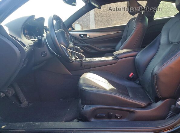 JN1EV7EL0LM380752 2020 INFINITI Q60 Black Вид салону спереду