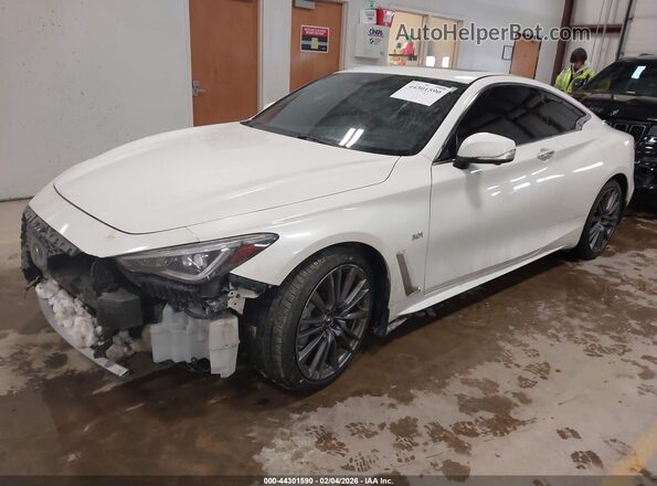 JN1EV7EL1HM553539 2017 INFINITI Q60 White 