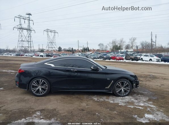 JN1EV7EL2KM290307 2019 INFINITI Q60 Черный Вид задней части салона