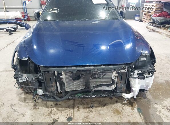 JN1EV7ELXHM554463 2017 INFINITI Q60 Blue წინა ხედი