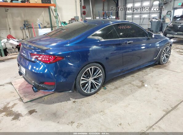 JN1EV7ELXHM554463 2017 INFINITI Q60 Blue უკანა მარჯვენა