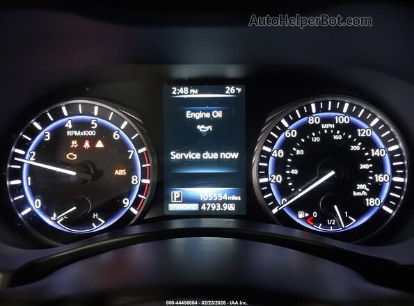JN1EV7ELXHM554463 2017 INFINITI Q60 Blue უკანა სავარძლების ხედი